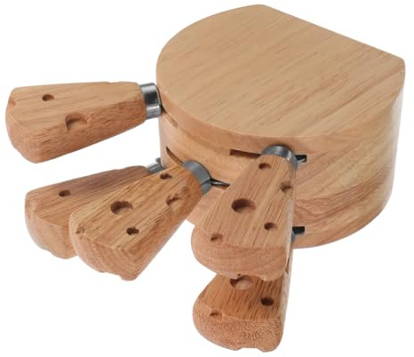 ABOOFAN Spatule à Fromage Avec Manche Couteaux à Fromage Couteaux à Sandwich Tartineur à Gelée Cuillères à à Tartiner Pour Déjeuner Ustensiles Pour Planche à