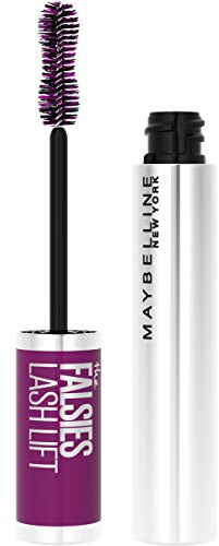 Maybelline The Falsies Lash Lift Washable Mascara Volumizing, Lengthening, Lifting, Curling, Multiplying, Eye Makeup, Very Black, 1 Count