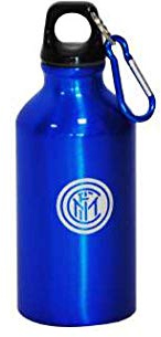 Borraccia Inter Ufficiale in Alluminio con MOSCHETTONE F.C.Internazionale BORIN1470