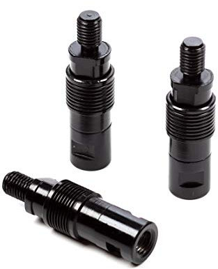 Zite Fishing Quick-Release Adapter Set - 3 STK Schnellverschluss für Bissanzeiger Banksticks Rutenauflagen Aluminium