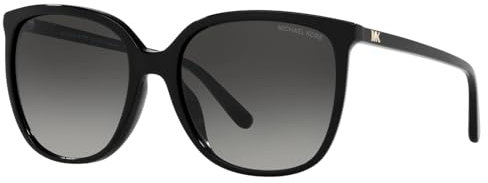 Michael Kors Unisex 0mk2137u Sonnenbrille, Schwarz/Grau Shaded, 57