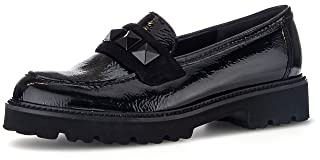 Gabor Femme Chaussures Basses, Dame Mocassin,Chaussons,Chaussures de collège,Chaussures d'affaires,Pantoufles,Noir (Schwarz) / 97,40 EU / 6.5 UK