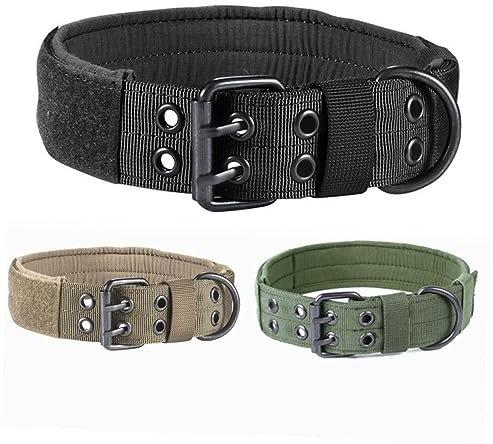 HAPINARY Hundehalsband Aus Nylon Verstellbar Für Kleine Mittelgroße Und Große Hunde Mit Robuster Metallschnalle Und Starkem D-Ring Für Bessere Kontrolle