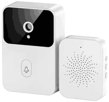 MSCHENZW Tuya WiFi Campanello Video Campanello Parlare bidirezionale Visione Notturna Campanello Smart Life Campanello Smart Home Security Facile da usare