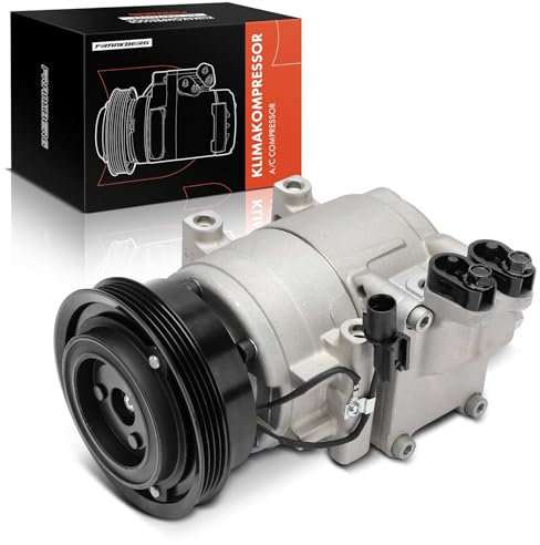 Frankberg Klimaanlagen Kompressor Klimakompressor mit Kupplung Benzin Kompatibel mit Getz TB 1.3L 2002-2005 Replace# 977011C150, inkl. Öl vorbereift