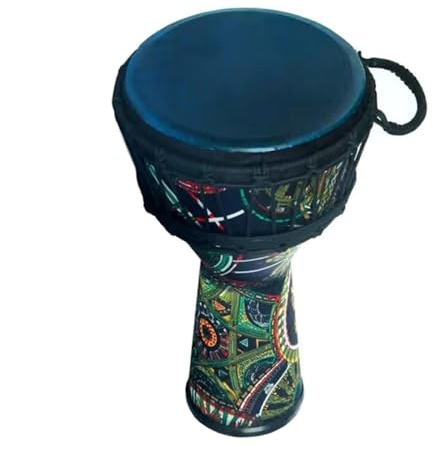 11 Zoll Djembe Trommel Percussion Afrikanische Trommel ABS Fass PVC Haut Erwachsene Handtrommel Instrument Afrikanische Trommel Instrument (Color : B)