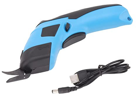Schnurlose Elektrische Schere, Präzises Schneiden von Stoffen, Leder, Karton, USB-Aufladung, Leicht, Ergonomisches Design, Arbeit Im Freien