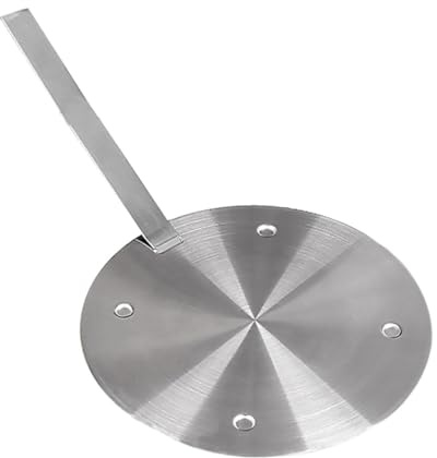 Sosoport Plaque Diffuseur Chaleur Acier Inoxydable pour Cuisinière Induction et Gaz Répartiteur Thermique Résistant et Facile à Nettoyer Compatible Poêles