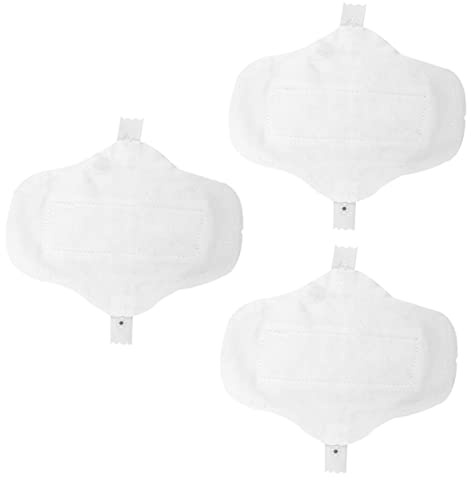 VILLFUL 3 Stück-pack Wiederverwendbare Damenbinden aus Baumwolle 18cm mit Verstecktem Knopf und Rutschfester Funktion für Auslaufsichere Hygiene bei Menstruation