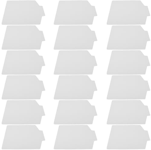 BESPORTBLE Paper Shirt Folding Board Simple and Lightweight 20 Sheets White Laundry Folding Clothes Support Paper Garment Folder Shirts Folder for Home Use