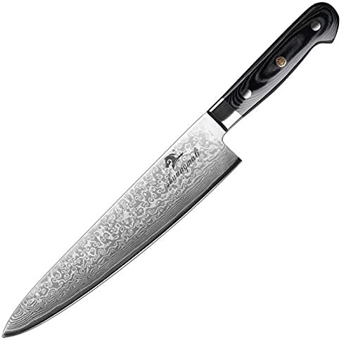 CHEF GYUTO COLTELLO 67layer VG10. Coltelli da cucina in acciaio Damasco Coltelli taglienti Taglio tagliente Coltello Gyuto con manico Coltello da cucina (Color : 10 Inch Gyuto Knife)