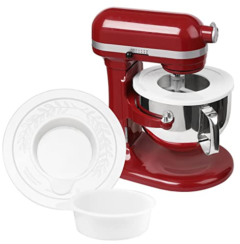 Deckelabdeckungen für KitchenAid Schüsseln mit einem Fassungsvermögen von 5,5-6 Litern – Standmixer-Schüsselabdeckungen, um zu verhindern, dass Zutaten verschüttet werden, passend für