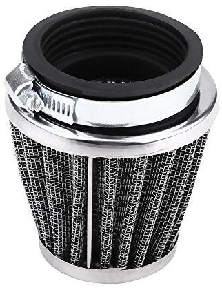 Filtre à Air, Filtre D'admission D'air de Moto en Métal et Tissu de Remplacement Universel pour (50MM)