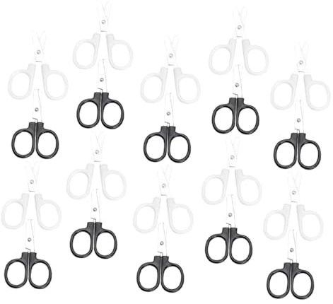 Operitacx 20stücke Mini Junge Mädchen-scheren Multifunktionale Sicherheitsbastelscheren Für Jungen Und Mädchen Zum Basteln Ergonomisch Langlebig Rutschfest Für Heim Schulgebrauch Zufällige f