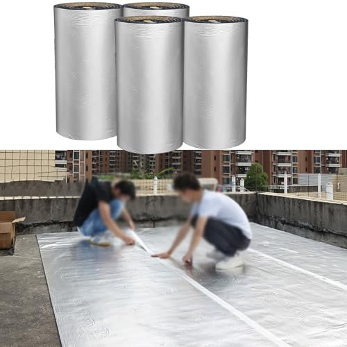 Générique Mousse Anti Bruit Auto-adhésifs Tapis D'Isolation Étanche À L'humidité Isolation Thermique Capot Moteur Longueur 1000cm, 500cm (épaisseur 10mm, 20mm)(10mm x 100cm x 1000cm)