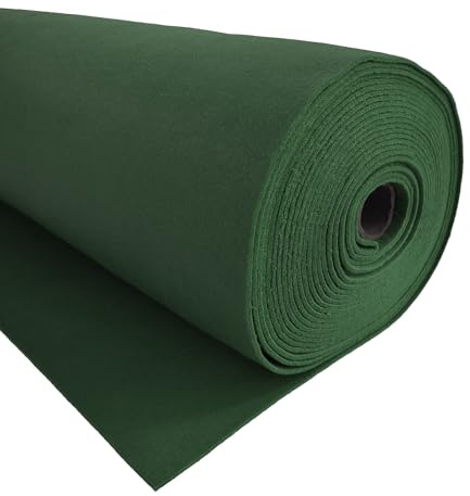 Bastelfilz 1m x 90cm x 3mm Meterware Dekofilz Taschenfilz Filzstoff 39 Farben