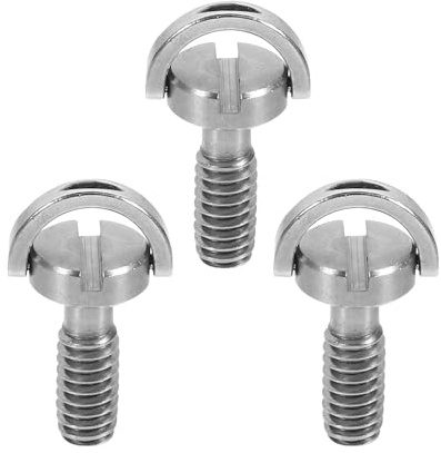 Toddmomy 3 pezzi Vite Fotocamera in Acciaio Inossidabile per Montaggio Rapido Piastra Sgancio Treppiede Design Semplice e Affidabile per DSLR e Gimbal