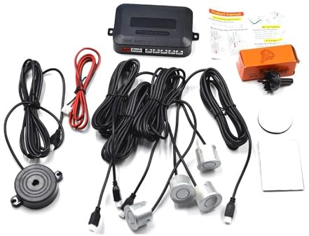 PDC Sensor 4 Kit sensore di parcheggio per auto Cicalino 22mm Radar retromarcia backup Indicatore allarme sonoro sonda 12V per E39 per Focus