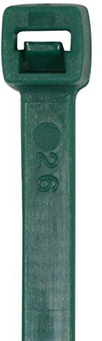 RheVeTec RheFLEX Kabelbinder 140 x 3,6 mm UV Stabilisiert, 100 Stück, Grün, R0014036UVS