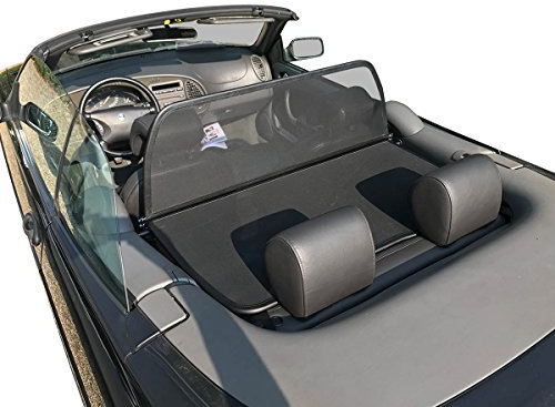 Aperta Windschott passend für Saab 900 (1994-1998) NG 100% Passgenau OEM Qualität Schwarz Windstop Windabweiser