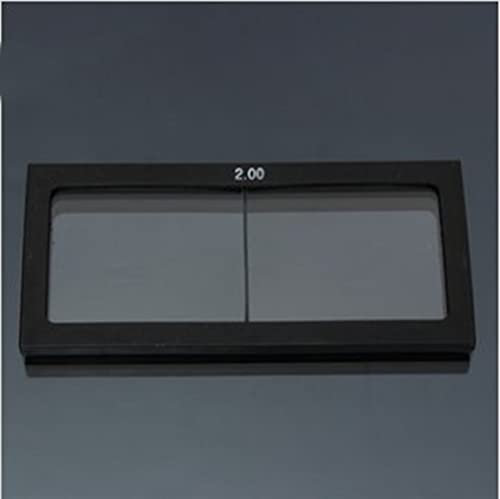 FEVERWORK 1pcs 1.0 To 3.0 Diopter Welding Helmet Mask Glass Magnifying Lens 11X5.5cm - 2.0