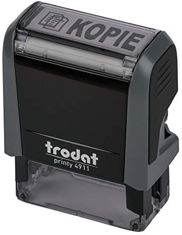 Trodat Printy 4911 grau KOPIE SCHWARZ