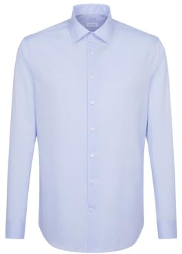 Seidensticker Herren Business-Hemd - Slim Fit - Bügelfrei - Kent-Kragen - Langarm - 100% Baumwolle
