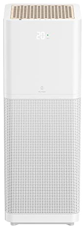 IMUNSEN M-001 Air Purifier with Cypress Wood Filter, H13 True HEPA Filter, 100% Ozone Free, Cyclone Mode, Auto Sleep Mode, Made in Korea (M-001W (White))