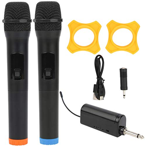 Vbestlife Drahtloses Mikrofon Handheld Dynamic Mic Stage Performance Professionelle Karaoke Home Audio Video Ausrüstung
