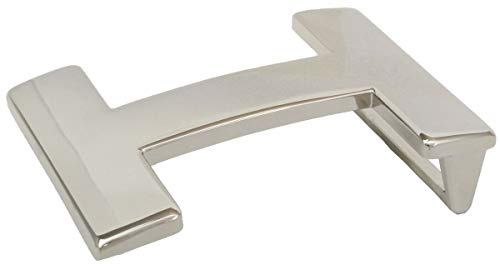 BELTINGER Fibbia per cintura Hestia 3,0 cm | Fibbia intercambiabile per cintura 30 mm massiccia | Cintura intercambiabile fino a 3 cm | Argento lucido