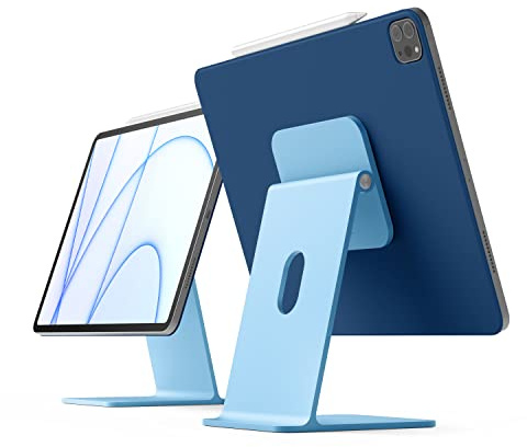 elago Magnetischer Tablet-Ständer für iPad/Nintendo Switch 2 | Kompatibel mit iPad Pro 12,9″ (6/5) und 11″ (4/3), Air 10,9″ (5/4), Mini 8,3″ (6), Nintendo Switch 2 (Hellblau)