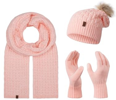 Rock Creek Winter Mütze Schal Handschuh-Set M78
