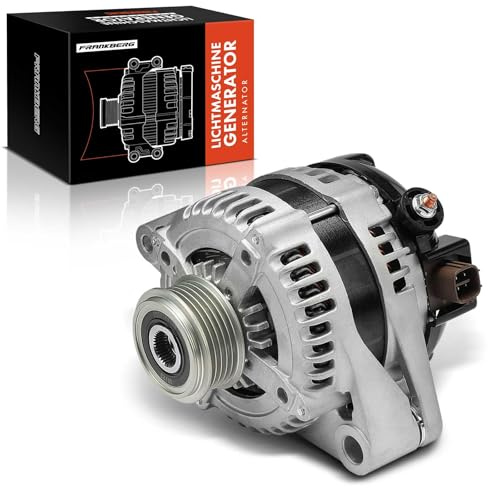 Frankberg Lichtmaschine Generator Diesel Benzin Kompatibel mit Aven.sis Verso M2 2.0L 2001-2005 Coro.lla Stufenheck E12 1.6L 2001-2008 Hiace IV Bus H1 H2 Replace# 2706027040