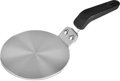 Wezalget Plaques de conversion pour plaques induction | Plaques d'adaptation pour induction portable Plaques de diffusion de chaleur par induction Avec poignée ergonomique - Pour cocottes, pots à lait