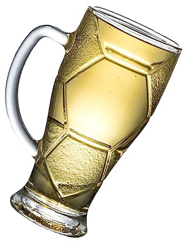 Garneck Jarra De Cerveza De Fiesta Práctica Gran Capacidad Cristal Transparente Ideal Para Fútbol