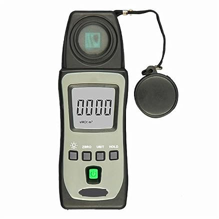 HPHPH Luxmètre Numérique, Mini Compteur De Lumière UV UVA UVB UVAB Luxmètre 290nm ~ 390nm Photomètre Portable Lumière Luxmètre Outils De Mesure pour Le Jardin, l'intérieur, la Photographie