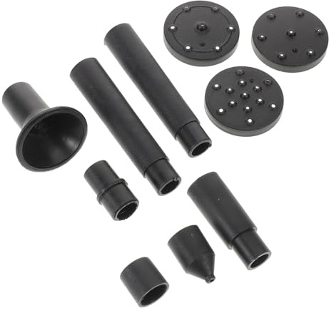 VICASKY Kit de 10 Buses pour Pompe Solaire de Fontaine Jt180, Accessoires pour Fontaine de Jardin et Bassin Extérieur, Tête de Pulvérisation Multifonction pour Cascade Solaire, Pompe