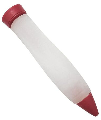 Genérico Plumas para decorar repostería - Juego de pluma de silicona para chocolate y mermelada para escribir en postres, herramientas de decoración de alimentos para glaseado y crema | Plumas