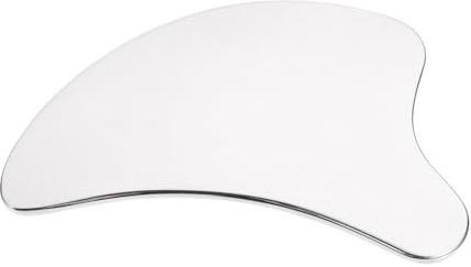 VALICLUD Stainless Steel Facial Massage Board for Relief and Anti-aging Smooth Skin-friendly Face Massager and Full Body Scraping Tool Gift for Women and Friends