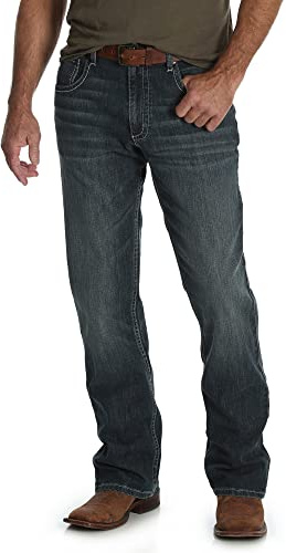 Wrangler 20 Botines de Corte Vintage Jean Jeans, Glasgow, 32W x 36L para Hombre