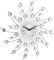 Relaxdays Wanduhr XL mit Glitzer, Küchenuhr groß, Moderne Wohnzimmeruhr, Analoguhr Wand, 50 cm Durchmesser, Silber