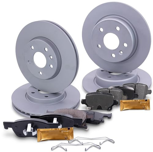 BESTPRICE ATP Bremsenset inkl. Bremsscheiben vorne Ø 276 mm + hinten Ø 264 mm