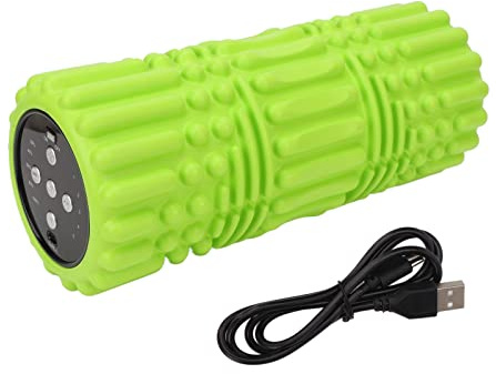 Vibrerande Skumrulle - Djup Massage 4000 RPM Bluetooth Elektrisk Triggerpunktsrulle med 5 Växlardesign för Kroppsvård och Daglig Träning