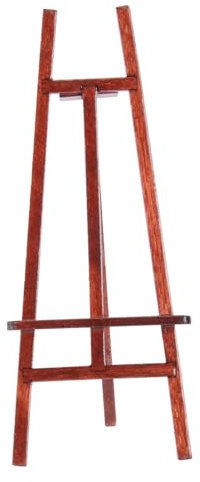 TOYANDONA 1stück Miniature Easel Für Puppenhaus Dekoratives Mini Möbelstück Für Kunstprojekte Lebensechte Details Für Fördert Kreativität Und Vorstellungskraft