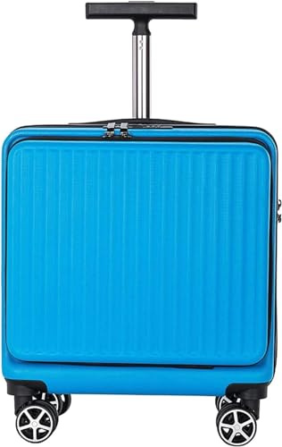 ASHSDI Koffer Reisekoffer Trolley Business Travel Boarding Case Hardside Gepäck 18 Zoll Passwort Box Koffer Praktisch Boardcase Handgepäck (Color : D, Size : 18in)