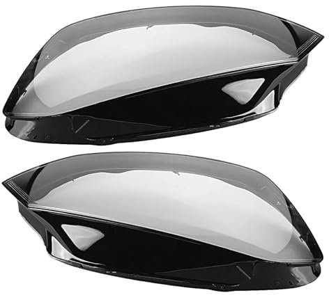 VNABIA Scheinwerferglas Cover Kompatibel Mit VW Für Golf 7 Für MK7 Für GTI 2014 2015 2016 2017 Auto-Frontscheinwerfer-Klarsichtabdeckung Scheinwerfer-transparente Lampenschirm-Linsenabdeckung(1 Pair)