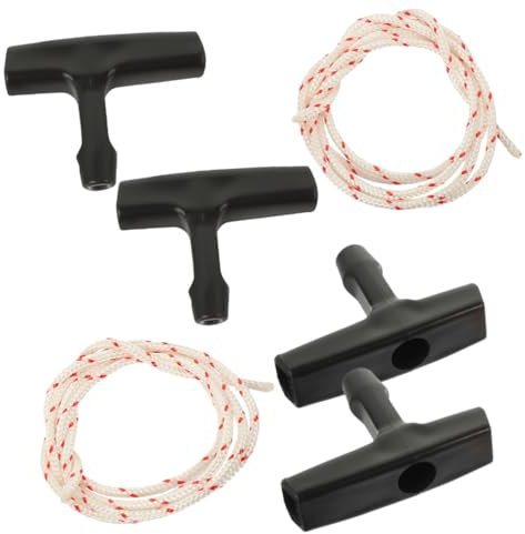 ANDRESLAD 2sätze Garagentor Notentriegelungs-zugschnüre Mit Griffen Dachbodenzugschnur Garagentorzüge Ersatz Für Garagentorzugschnur Starterseilzugschnur Dachbodentürzug Garagentorgriff Zugs