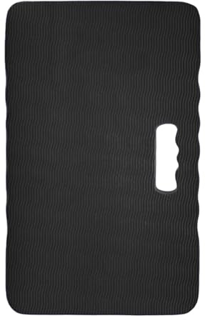 Generisch Kniekissen Garten Arbeit, Knieschoner Gartenarbeit Gartenzubehör, Schwarz Kniepolster Matte, Hochdichtem Schaumstoff Kniematte Für Garten, Werkstatt & Haus (46x28x4cm)