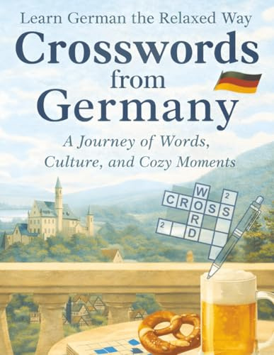 Crosswords from Germany: Learn German the Relaxed Way – A Journey Through Words, Culture and Timeless Towns: Mindful German Vocabulary for Travelers, ... Lovers (Language & Culture Crosswords)
