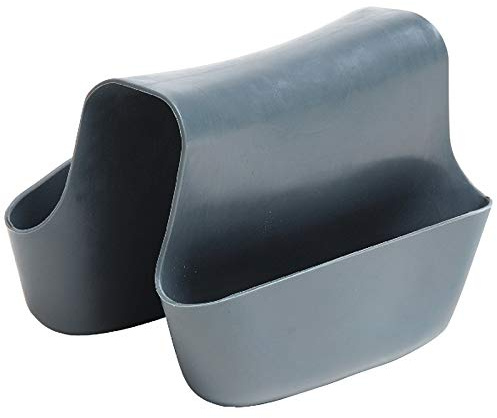 mysmartbuy.com Double Kitchen Sink Cloth Tidy Holder Caddy Storage Organiser Holder Fits Any Double Sink Scrubber Saddle
